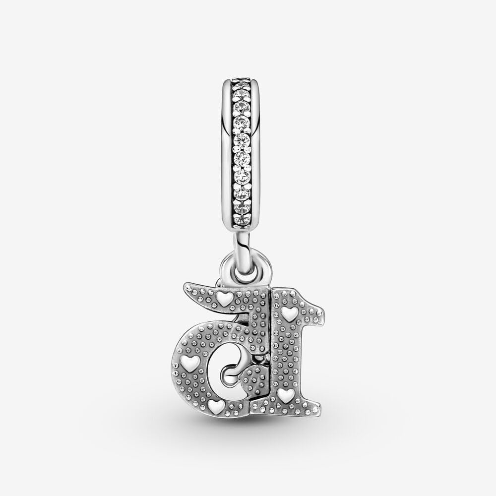 image:imagePANDORA 15th Birthday Dangle Charm Compatible Moments Jewelry for Women Gift for Her Sterling Silver amp Cubic Zirconia With Gift Box