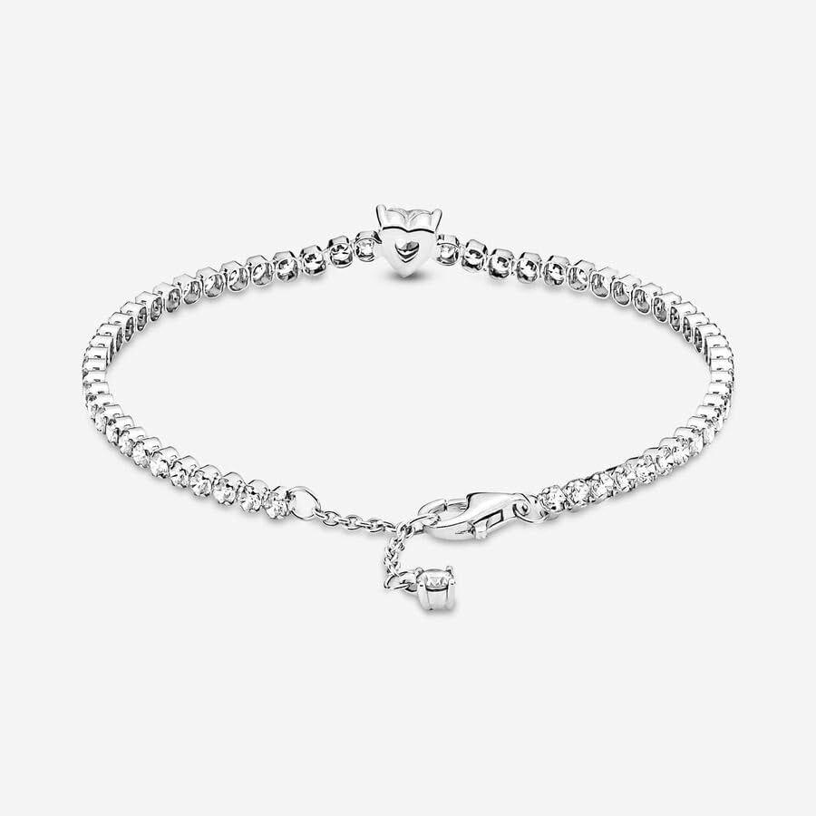 image:imagePANDORA Beads amp Pav Bracelet Timeless Bracelet for Women Gift for Her Sterling Silver amp Cubic Zirconia With Gift Box63 Inches