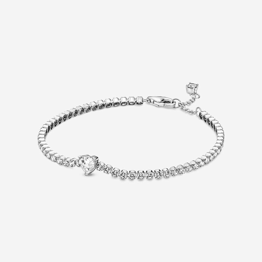 image:imagePANDORA Beads amp Pav Bracelet Timeless Bracelet for Women Gift for Her Sterling Silver amp Cubic Zirconia With Gift Box63 Inches