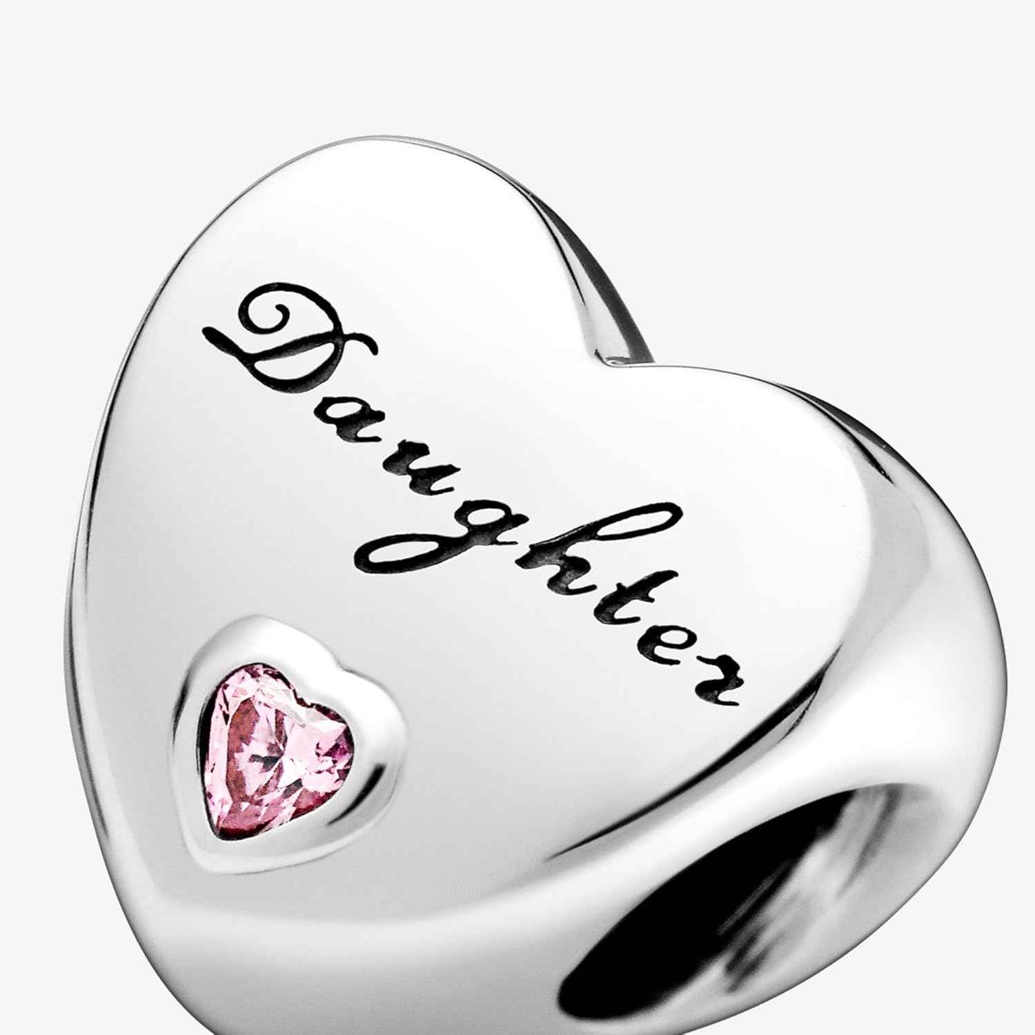 image:imagePANDORA Daughter Heart Charm Compatible with PANDORA Moments Sterling Silver Gift for Her Jewelry for Women with Gift Box