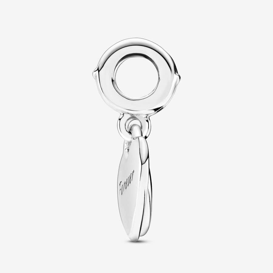 image:imagePANDORA Double Heart Split Dangle Charm Compatible Moments Jewelry for Women Gift for Her Made with Sterling Silver amp Enamel With Gift Box