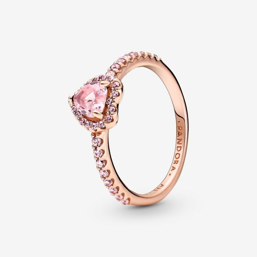 image:imagePANDORA Elevated Heart RingPink