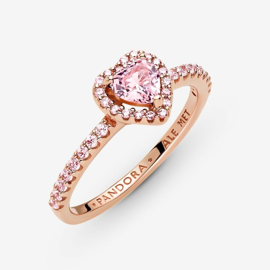 image:imagePANDORA Elevated Heart RingPink