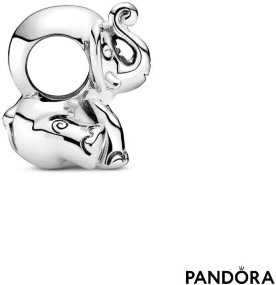 image:imagePANDORA Ellie the Elephant Charm Compatible with PANDORA Moments Jewelry for Women Gift for Her Made with Sterling Silver With Gift Box