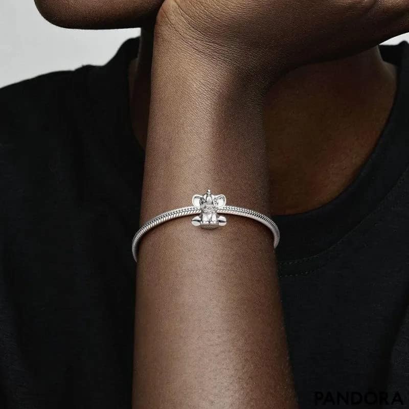 image:imagePANDORA Ellie the Elephant Charm Compatible with PANDORA Moments Jewelry for Women Gift for Her Made with Sterling Silver With Gift Box