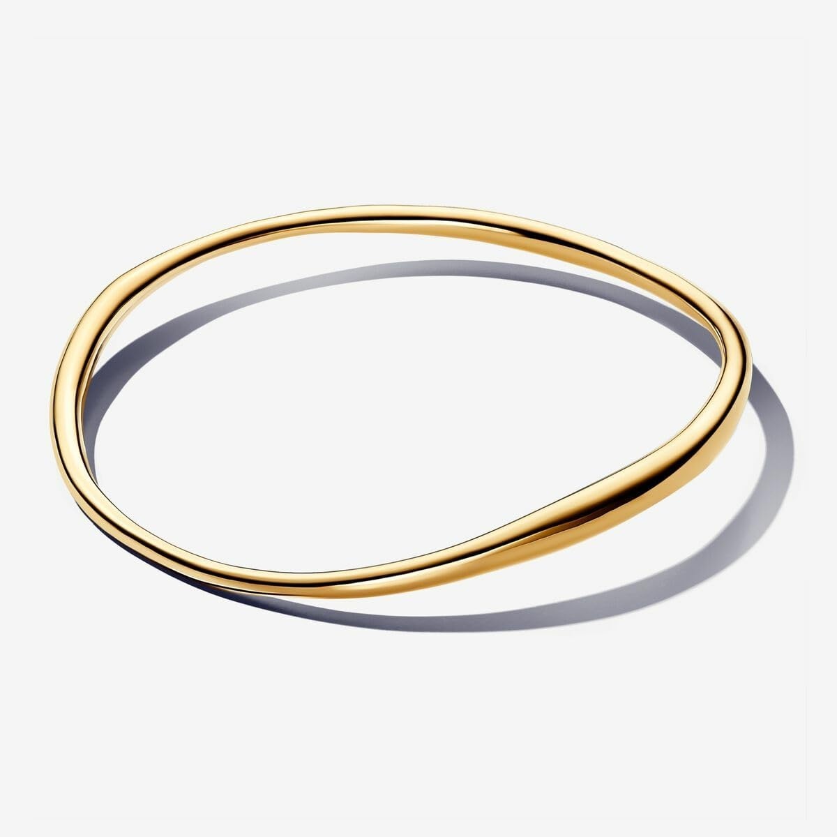 image:imagePANDORA Essence Organically Shaped Bangle 14k GoldPlated Bangle Bracelet for Women Gift for Her Includes Gift Box17