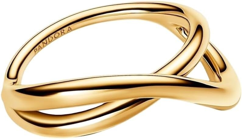 image:imagePANDORA Essence Organically Shaped Infinity Ring 14k GoldPlated Ring for Women Gift for Her Includes Gift Box45