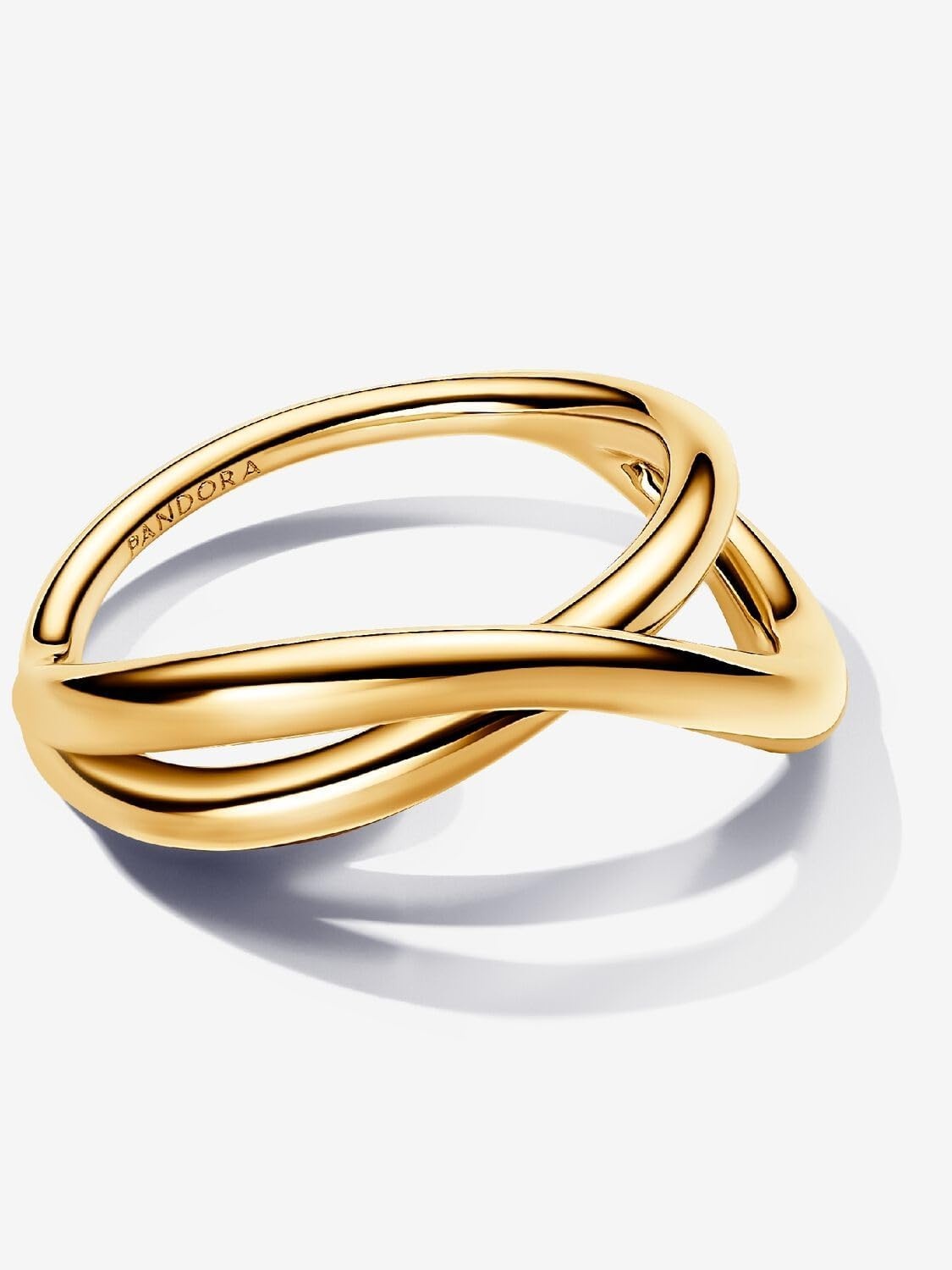 image:imagePANDORA Essence Organically Shaped Infinity Ring 14k GoldPlated Ring for Women Gift for Her Includes Gift Box5