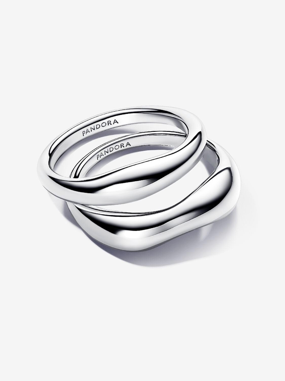 image:imagePANDORA Essence Organically Shaped Stacking Rings Sterling Silver Ring Layering amp Stacking Ring for Women Includes Gift Box75