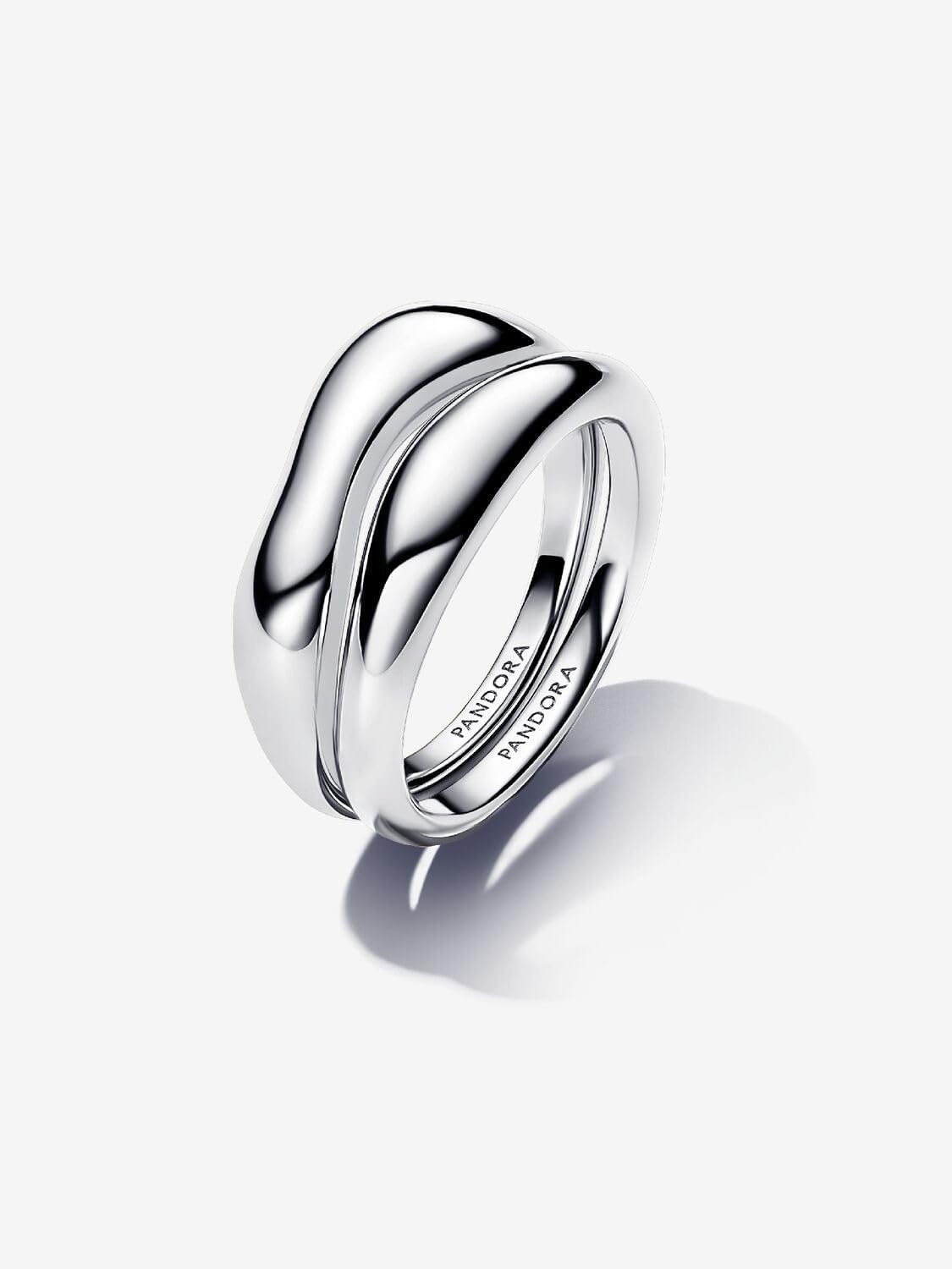 image:imagePANDORA Essence Organically Shaped Stacking Rings Sterling Silver Ring Layering amp Stacking Ring for Women Includes Gift Box75