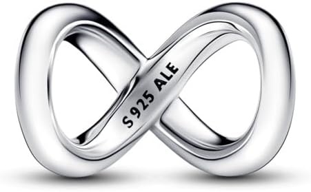image:imagePANDORA Forever amp Always Infinity Charm Sterling Silver Compatible with PANDORA Moments Jewelry for Women with Gift Box