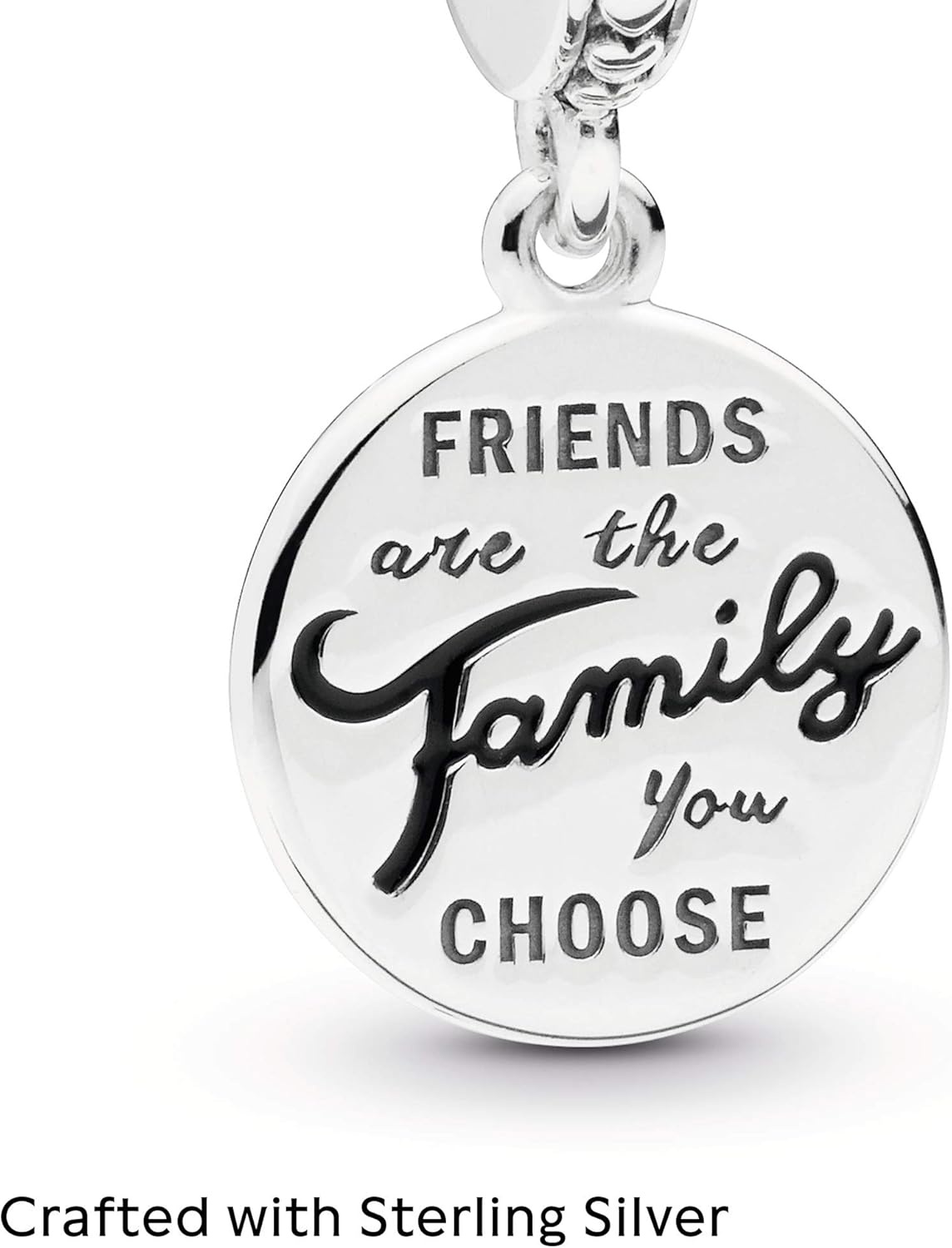 image:imagePANDORA Friends Are Family Dangle Charm Compatible with PANDORA Moments Jewelry for Women Gift for Her Made with Sterling Silver amp Enamel With Gift Box