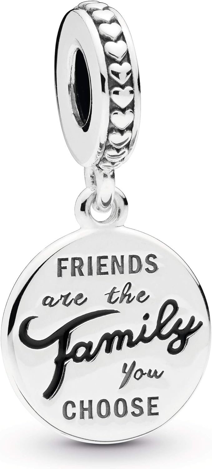 image:imagePANDORA Friends Are Family Dangle Charm Compatible with PANDORA Moments Jewelry for Women Gift for Her Made with Sterling Silver amp Enamel With Gift Box