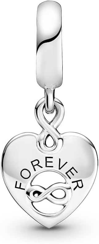 image:imagePANDORA Friends Forever Heart Dangle Charm