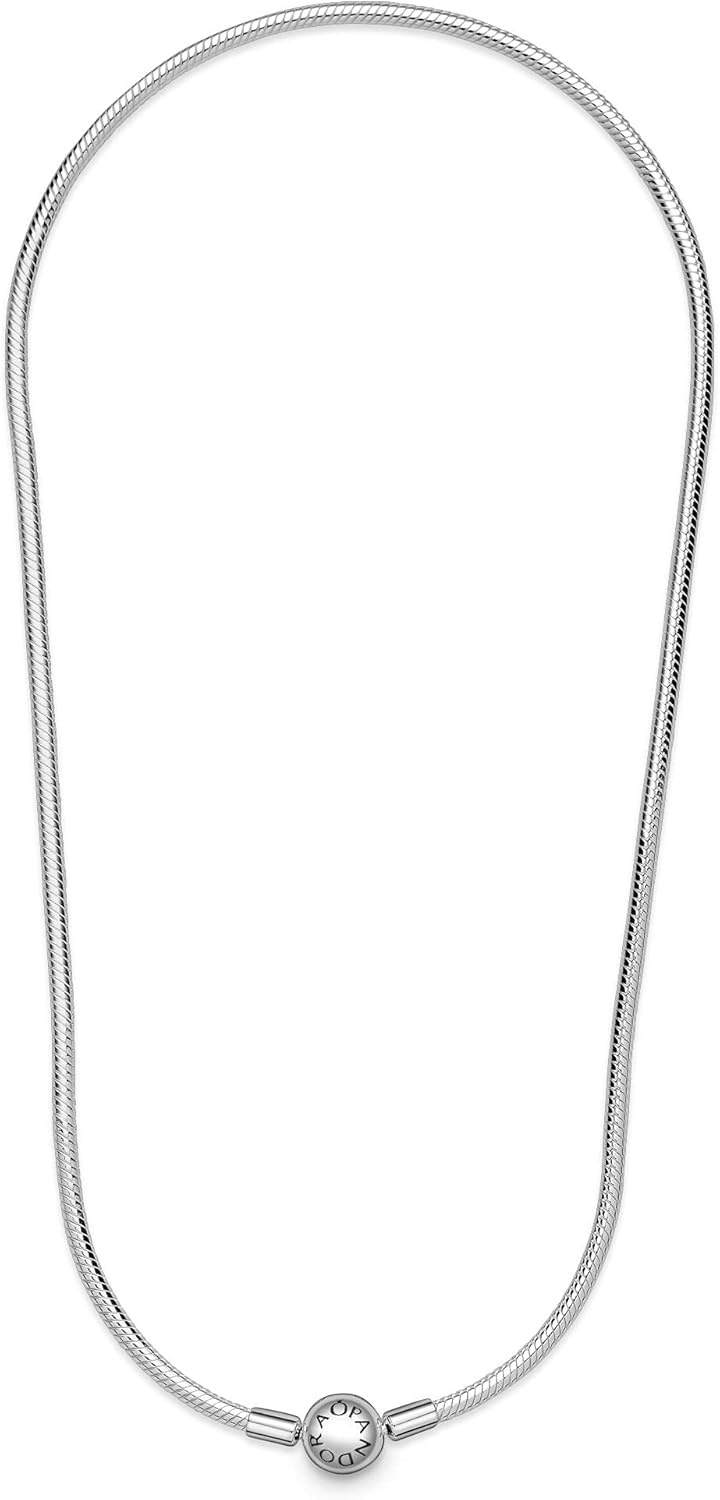 image:imagePANDORA Iconic Snake Chain Charm Necklace 590742HV