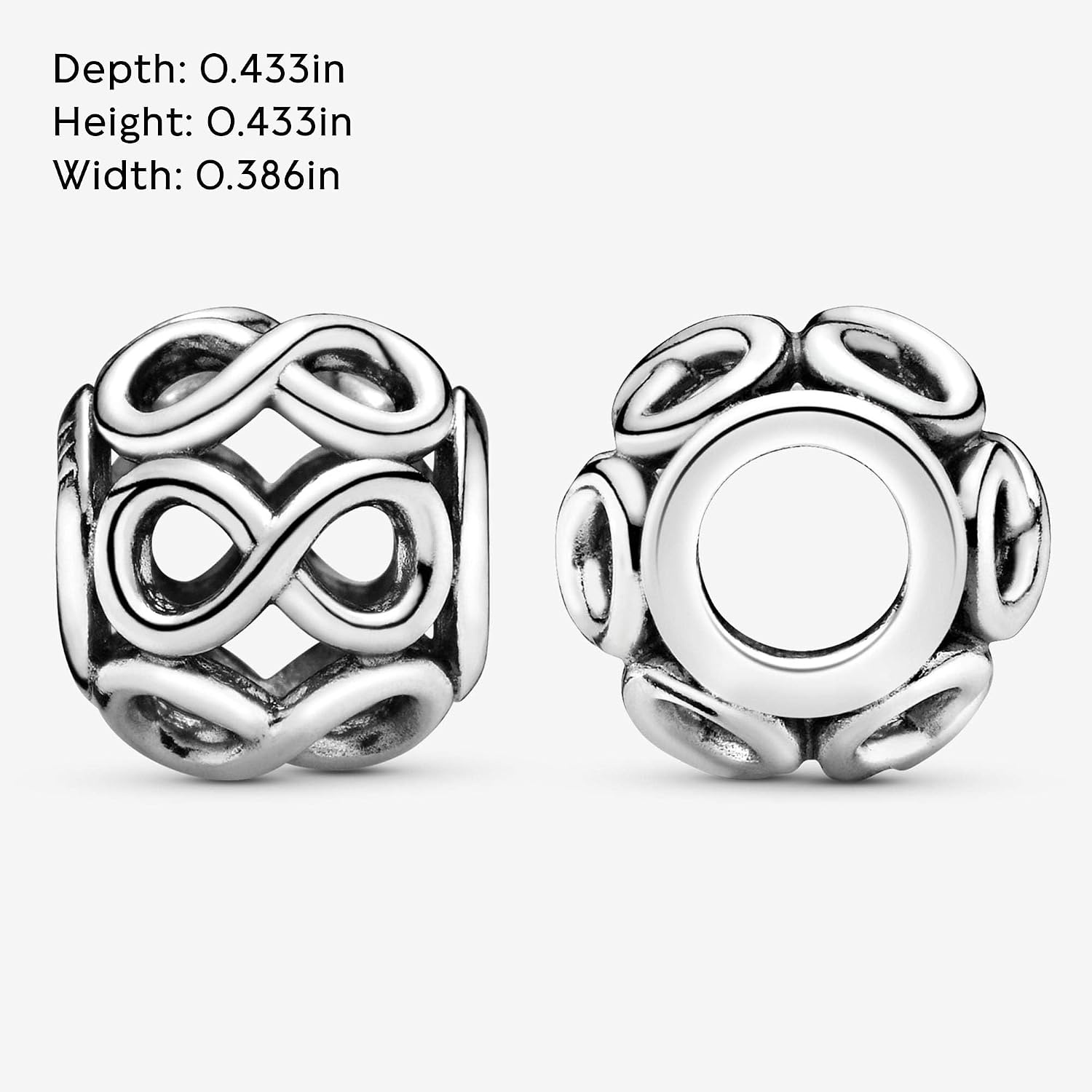 image:imagePANDORA Infinity Silver Charm