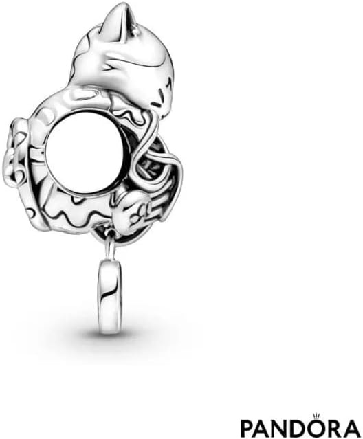 image:imagePANDORA Kitten amp Yarn Ball Charm Compatible with PANDORA Moments Jewelry for Women Gift for Women Made with Sterling Silver With Gift Box