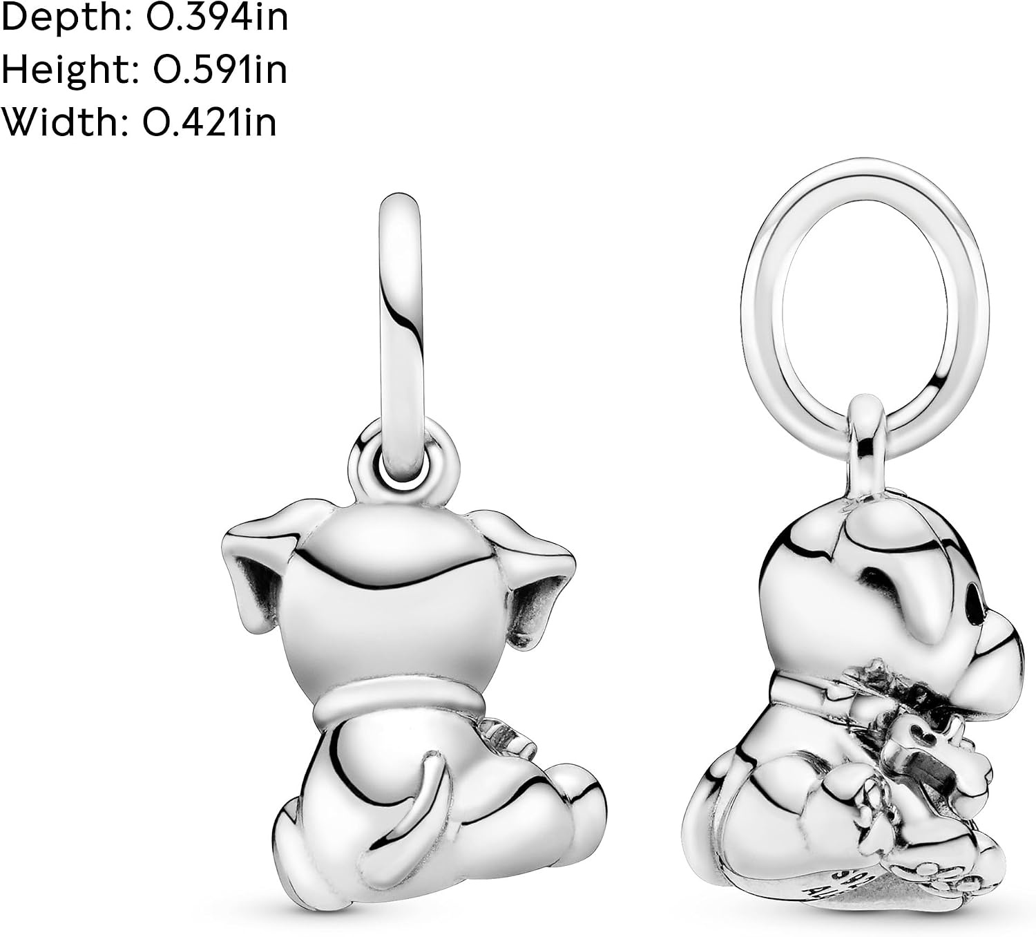 image:imagePANDORA Labrador Puppy Dog Dangle Charm Compatible with PANDORA Moments Sterling Silver amp Enamel Gift for Her Jewelry for Women with Gift Box