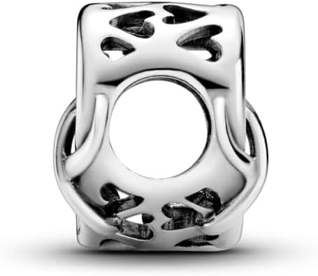 image:imagePANDORA Love You Mom Infinity Heart Charm Engraved Mom Heart Design Mothers Day Jewelry with Gift Box Compatible Moments Charm Bracelets Sterling Silver