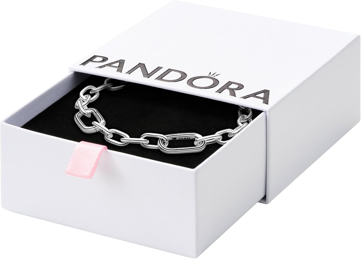 image:imagePANDORA ME Link Chain Bracelet Bracelet for Women Compatible with ME Charms Features 2 Connectors Gift for Her Sterling Silver With Gift Box91 Inches
