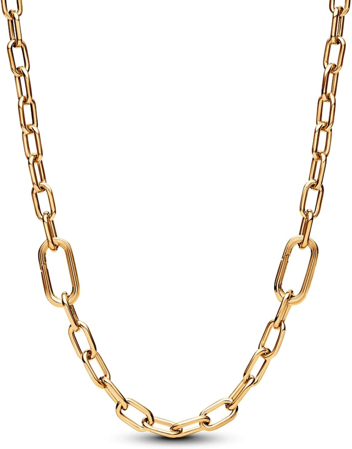 image:imagePANDORA ME SmallLink Chain Necklace Compatible ME Jewelry Gift for Her 14k Gold Necklace Adjustable Gold Necklace Jewelry for Women With Gift Box 197