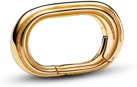 image:imagePANDORA Me Rectangular Openable Link 14k GoldPlated Charm Charm for Women Gift for Her Includes Gift Box