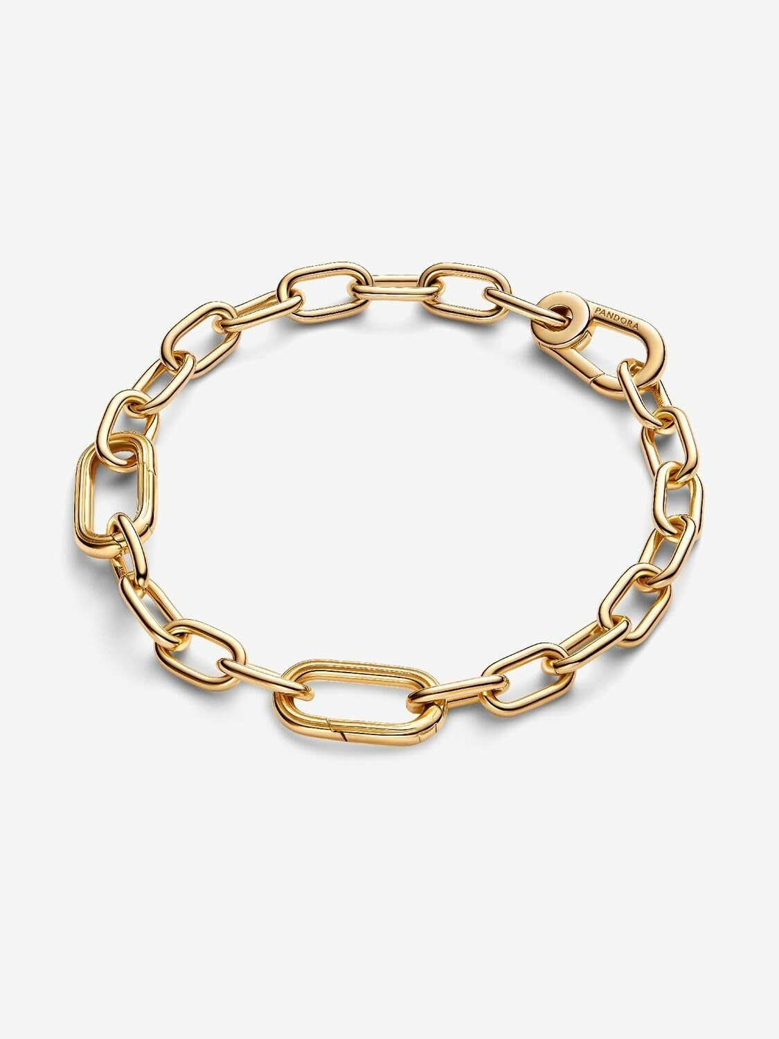 image:imagePANDORA Me Rectangular Openable Link 14k GoldPlated Charm Charm for Women Gift for Her Includes Gift Box
