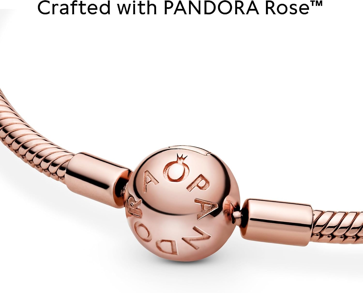 image:imagePANDORA Moments Snake Chain Bracelet HandFinished Charm Bracelet Jewelry for Her with Gift Box Compatible Moments Charms Sterling Silver67 Inches