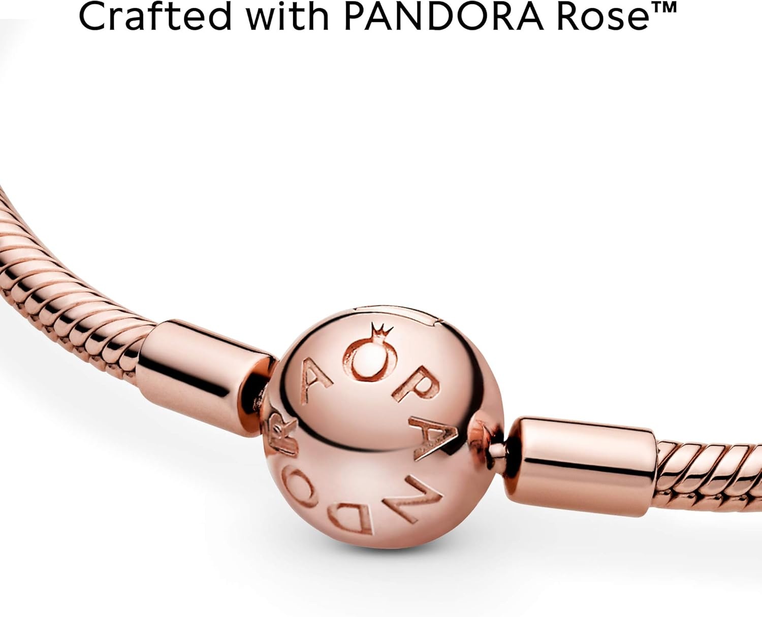 image:imagePANDORA Moments Snake Chain Bracelet HandFinished Charm Bracelet Jewelry for Her with Gift Box Compatible Moments Charms Sterling Silver83 Inches