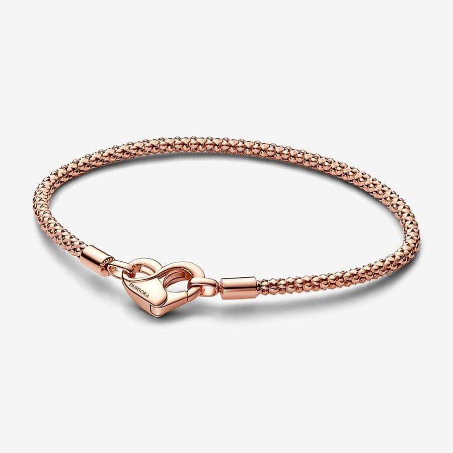 image:imagePANDORA Moments Studded Chain Bracelet Compatible Moments Charms Charm Bracelet for Women Gift for Her With Gift Box 7175 Inches