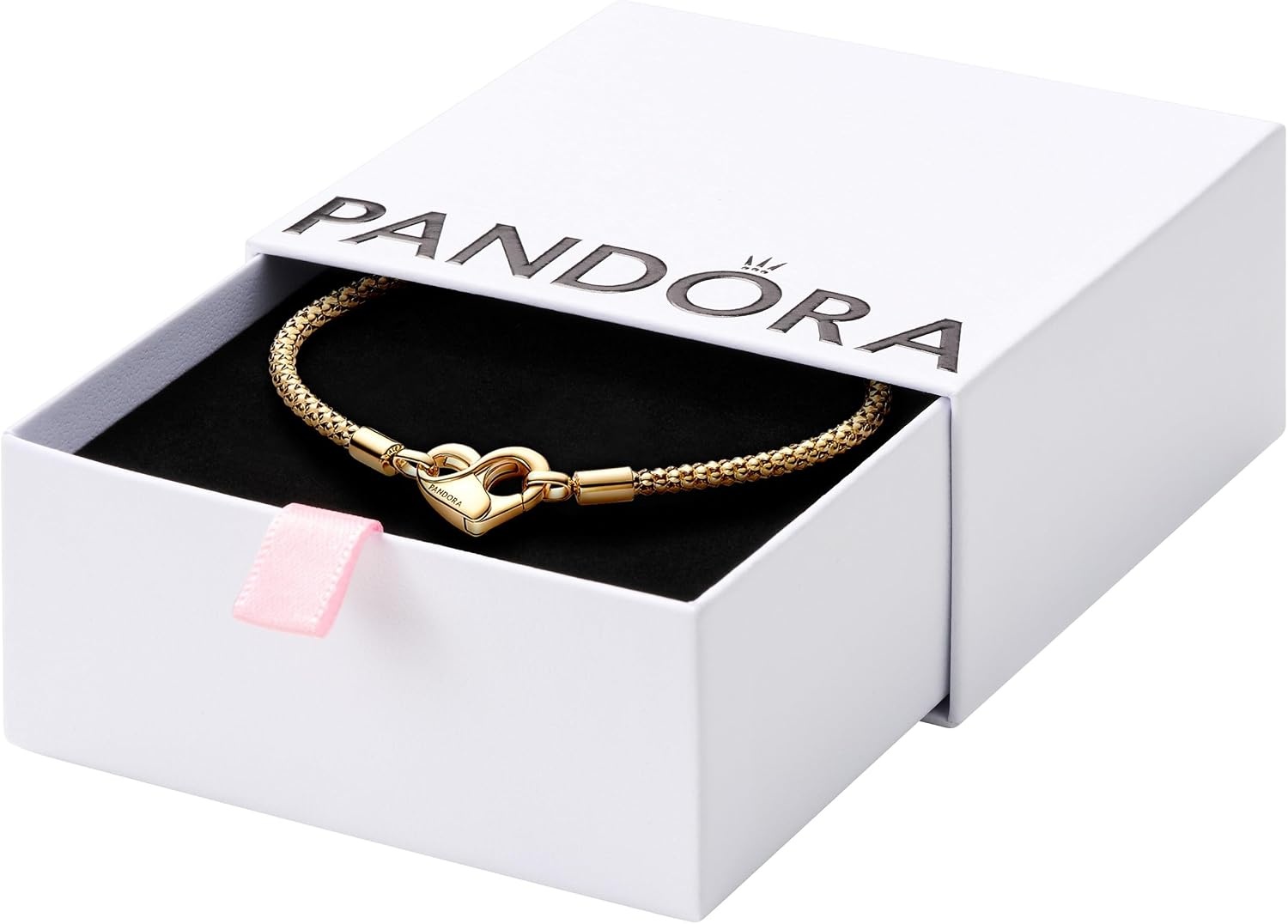 image:imagePANDORA Moments Studded Chain Bracelet Compatible Moments Charms Charm Bracelet for Women Gift for Her With Gift Box 7179 Inches