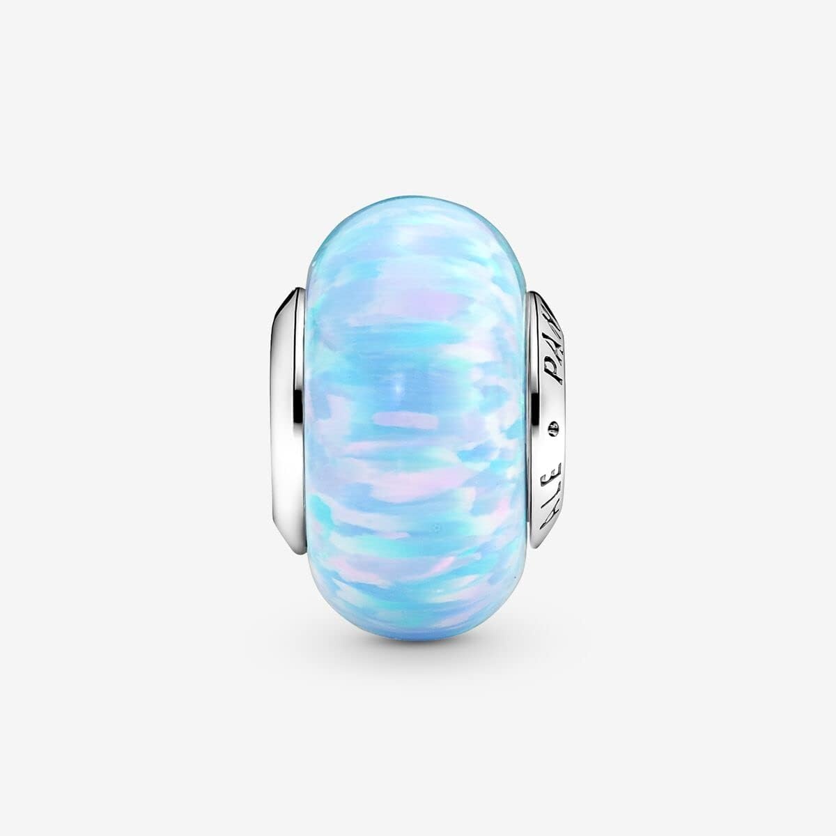 image:imagePANDORA Opalescent Charm Summer Jewelry Compatible Moments Gift for Her Sterling Silver with Blue Opal With Gift BoxOcean Blue