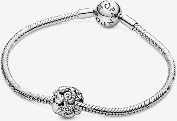 image:imagePANDORA Openwork Starfish Shells amp Hearts Charm Compatible Moments Bracelets Jewelry for Women Gift for Women in Your Life Made with Sterling Silver