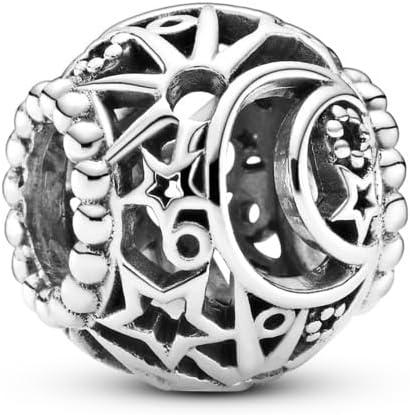 image:imagePANDORA Openwork Sun Stars amp Moon Charm No Gift Box