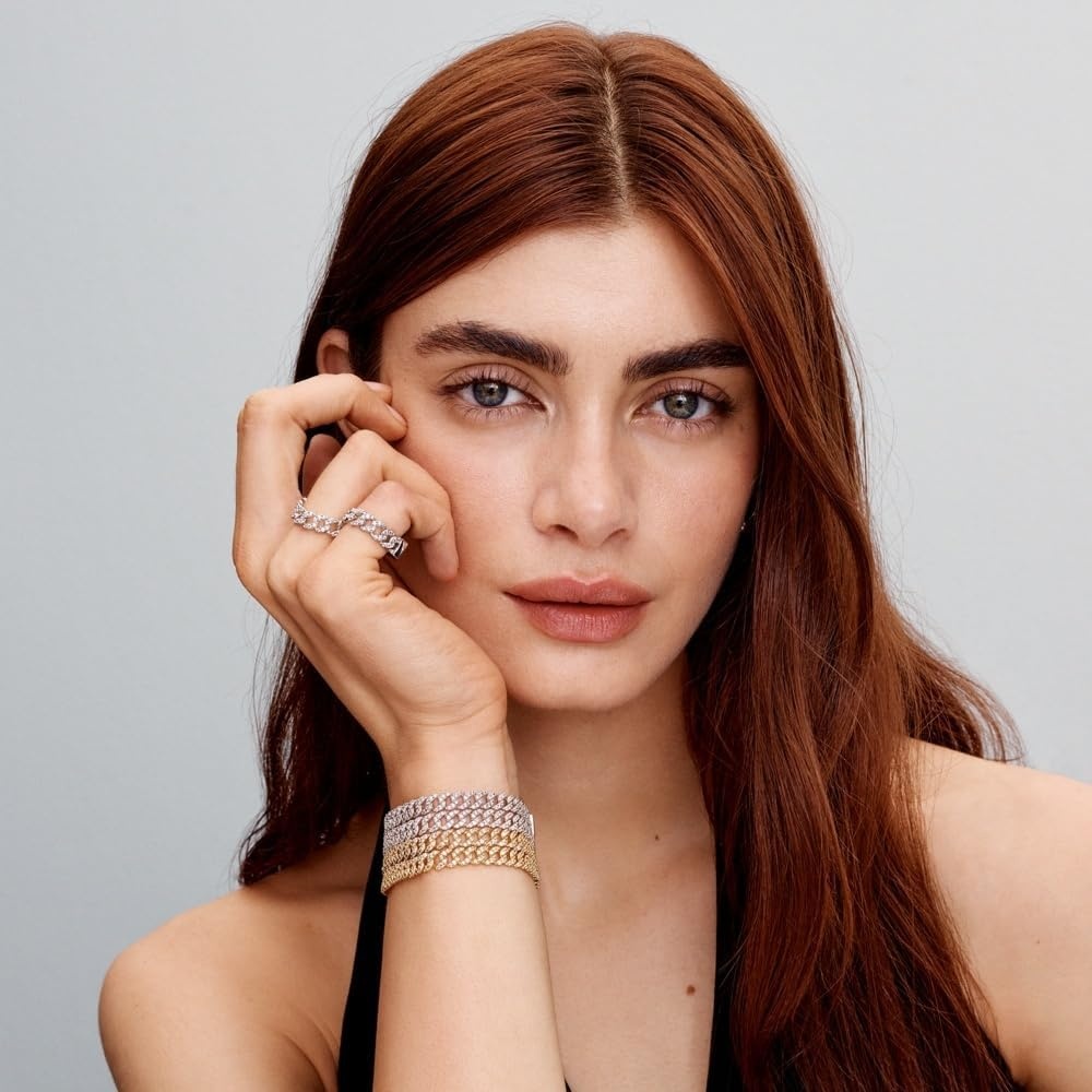 image:imagePANDORA Pav Cuban Chain Ring