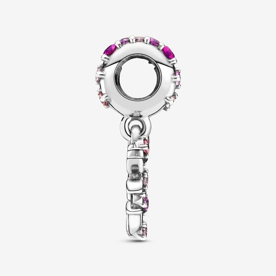 image:imagePANDORA Pink Heart Family Tree Dangle Charm Compatible Moments Jewelry for Women Gift for Her Made with Sterling Silver amp Cubic Zirconia With Gift Box