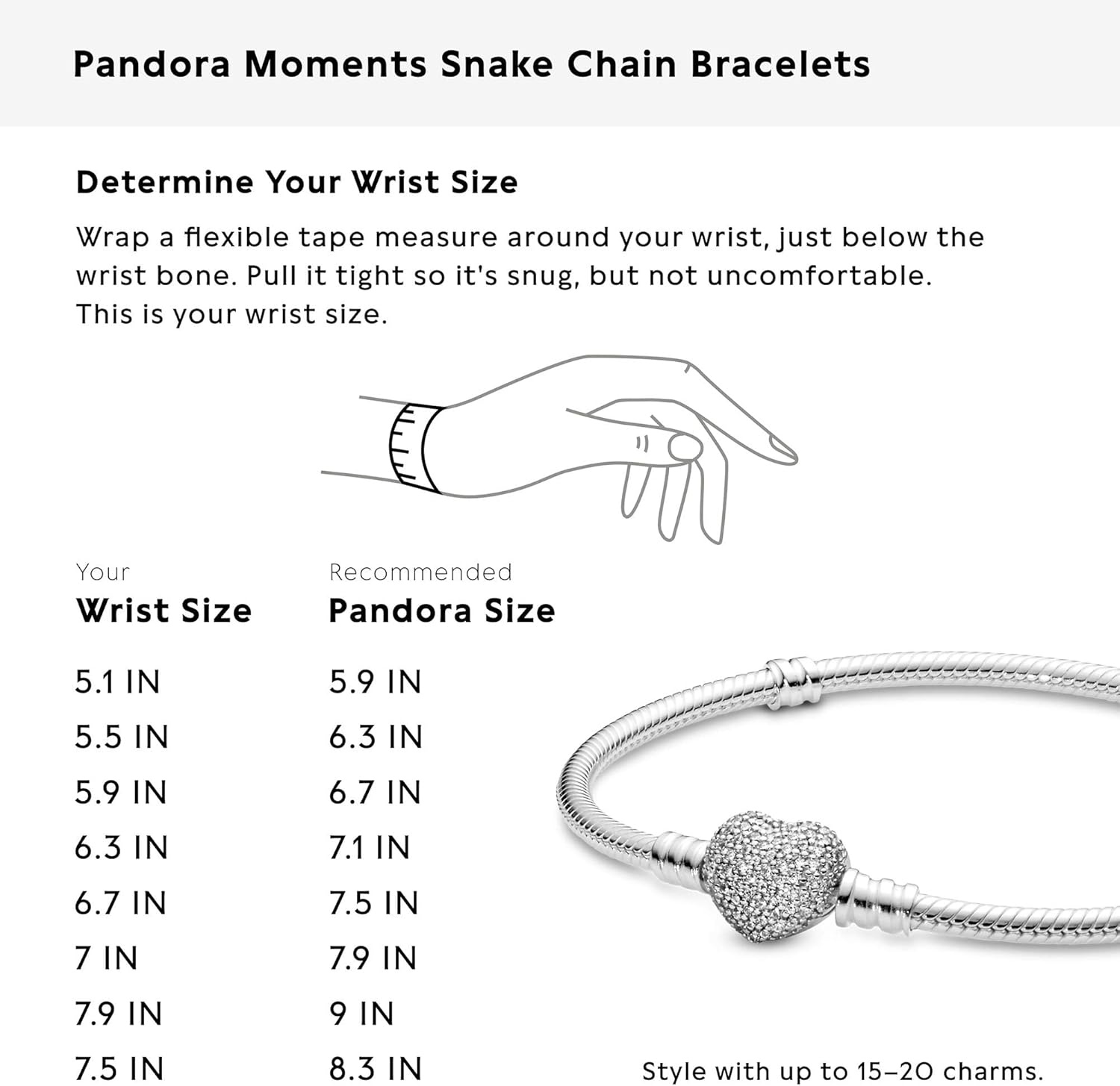 image:imagePANDORA Red Sparkling Heart Tennis Bracelet Gift for Her Sterling Silver with ManMade Crystal With Gift Box63 Inches