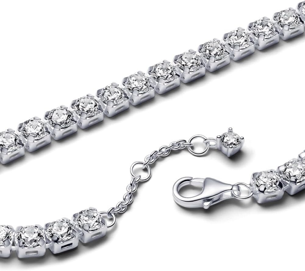 image:imagePANDORA Sparkling Bold Tennis BraceletSilver