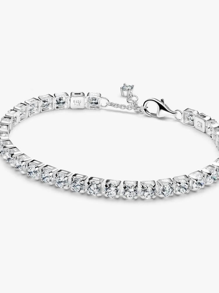 image:imagePANDORA Sparkling Bold Tennis BraceletSilver