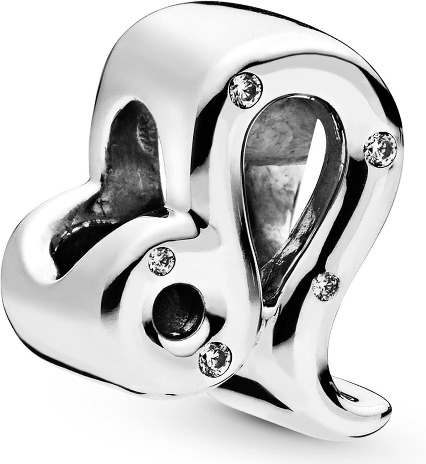 image:imagePANDORA Sparkling Leo Zodiac Charm Compatible Moments Bracelets Jewelry for Women Gift for Women in Your Life Made with Sterling Silver amp Cubic Zirconia With Gift Box