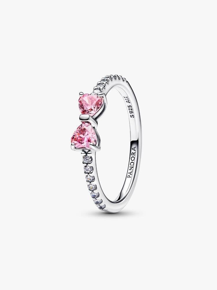 image:imagePANDORA Sparkling Pink Bow Ring