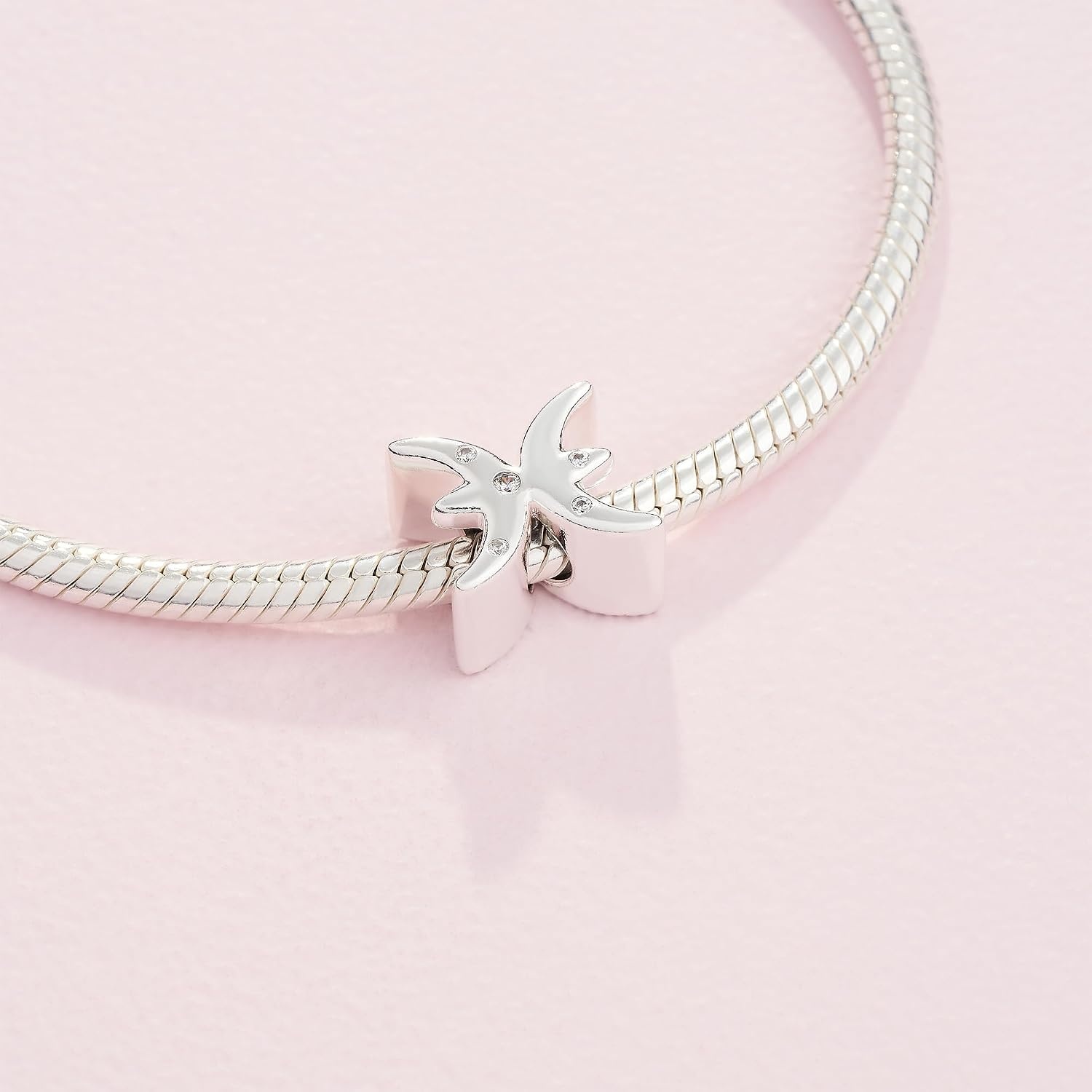 image:imagePANDORA Sparkling Pisces Zodiac Charm Compatible Moments Bracelets Jewelry for Women Gift for Women in Your Life Made with Sterling Silver amp Cubic Zirconia With Gift Box