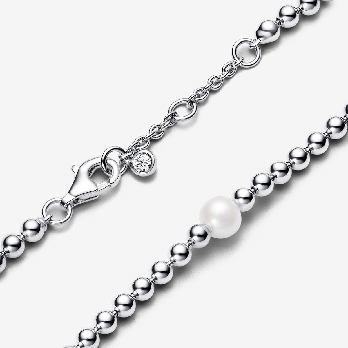 image:imagePANDORA Timeless Treated Freshwater Cultured Pearl amp Beads Bracelet Jewelry for Women Includes Gift Box180 Centimeters