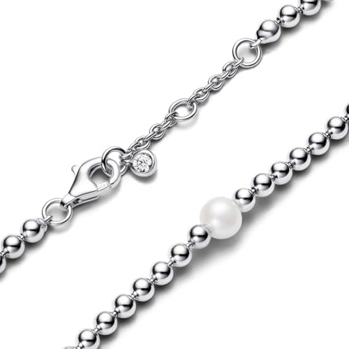 image:imagePANDORA Timeless Treated Freshwater Cultured Pearl amp Beads Bracelet Jewelry for Women Includes Gift Box180 Centimeters
