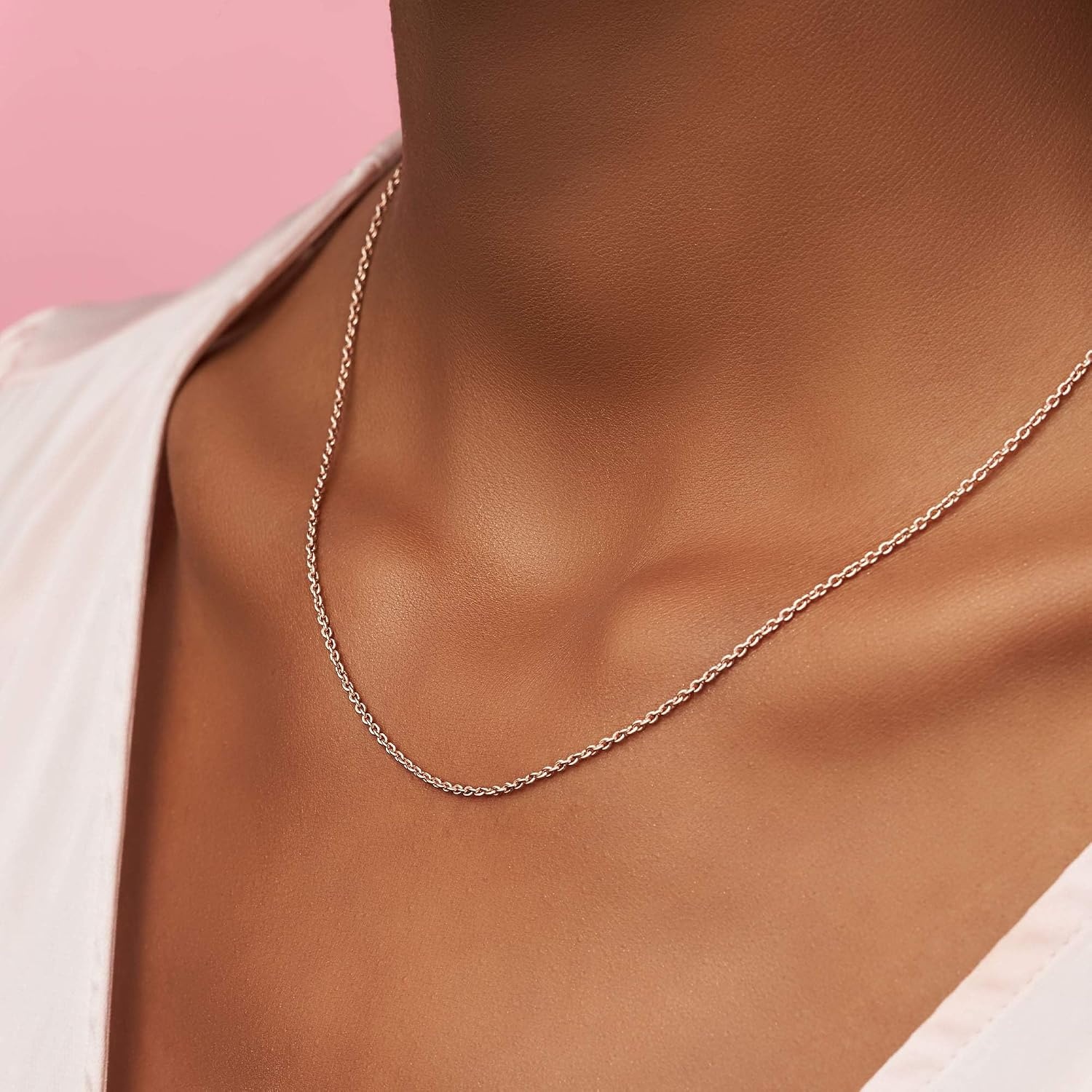 image:imagePANDORA Triple Stone Heart Collier Necklace Gift for Her Jewelry for Women With Gift Box 177Sterling silver