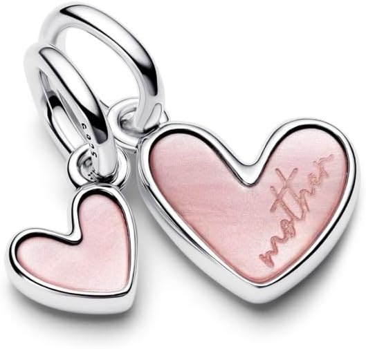 image:imagePANDORASplittable Mother amp Daughter Dangle CharmSterling silverWith Gift Box