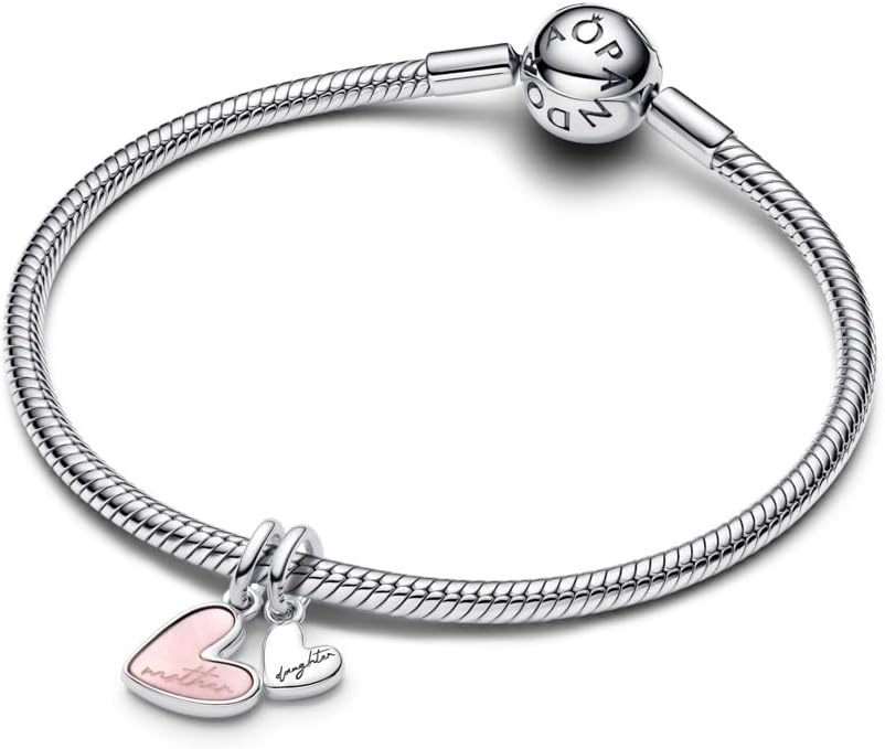 image:imagePANDORASplittable Mother amp Daughter Dangle CharmSterling silverWith Gift Box