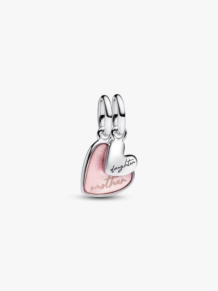 image:imagePANDORASplittable Mother amp Daughter Dangle CharmSterling silverWith Gift Box