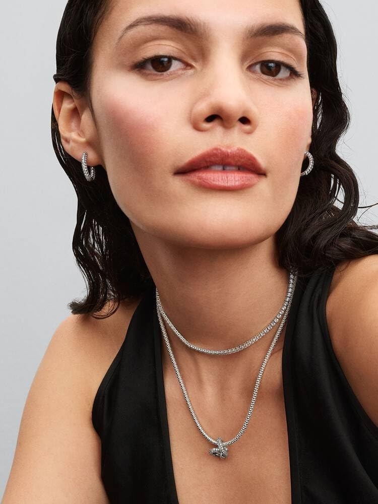 image:imagePANDORATennis Choker NecklaceSterling silver40With Gift Box