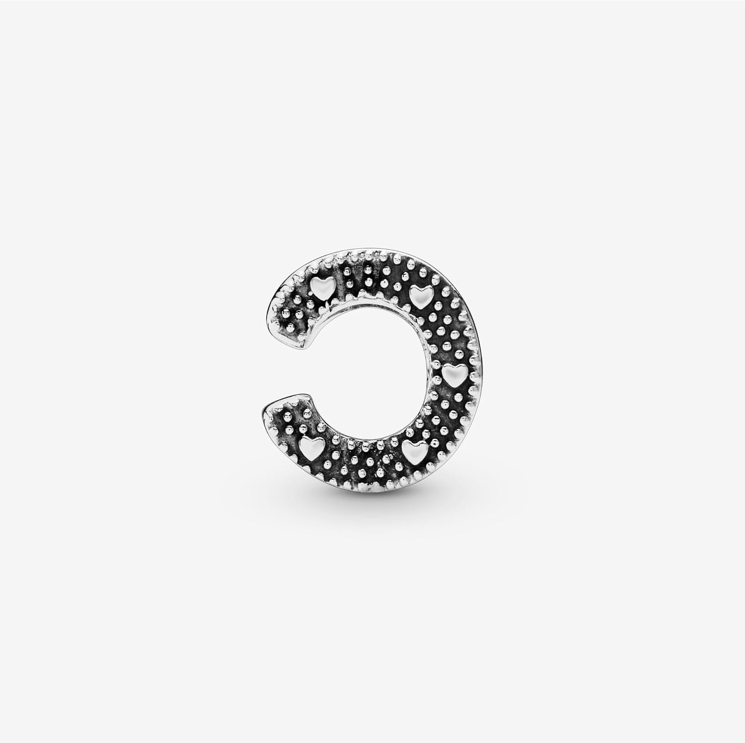 image:imagePandora Alphabet Charm Compatible Moments Gift for Her Made with Sterling Silver with Gift BoxLetter C